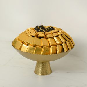 Round Hammed Bowl With Stand